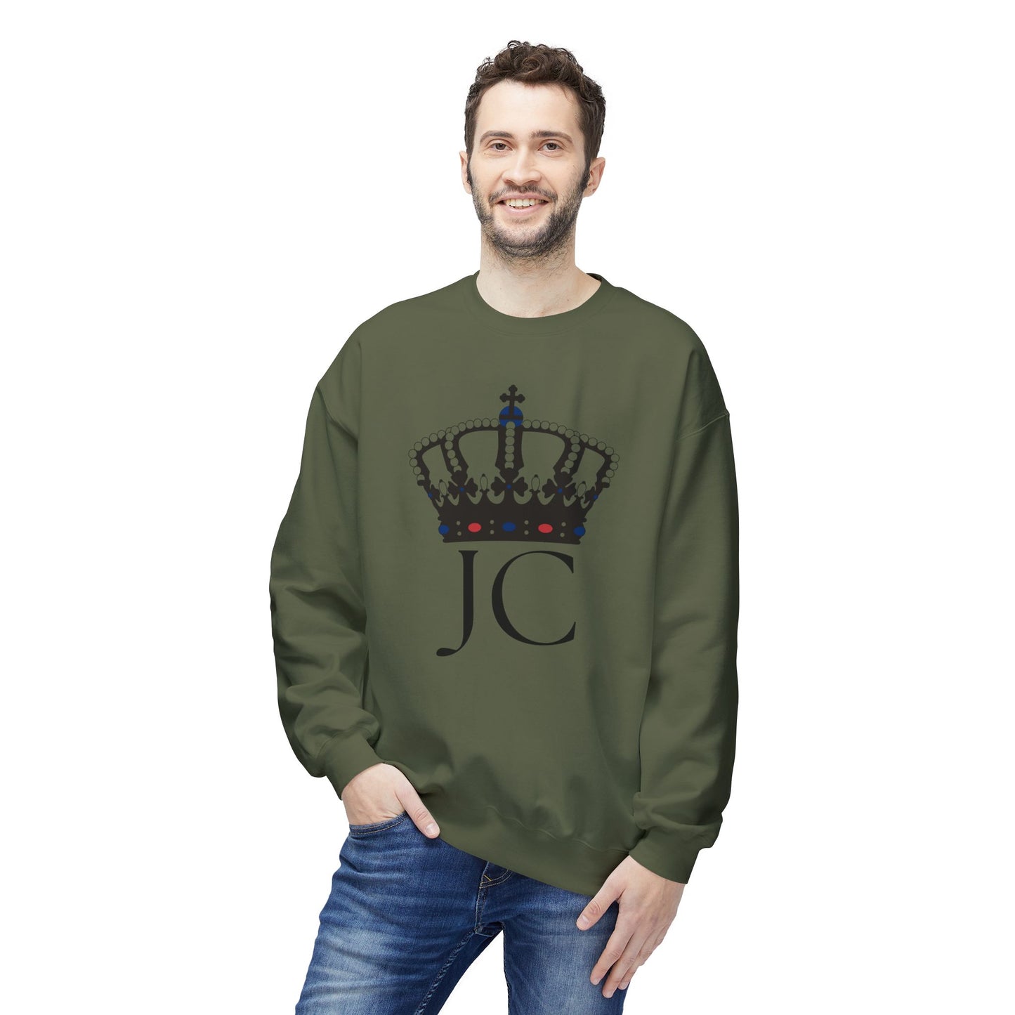 Unisex Midweight Softstyle Fleece Crewneck Sweatshirt /JC/Crown