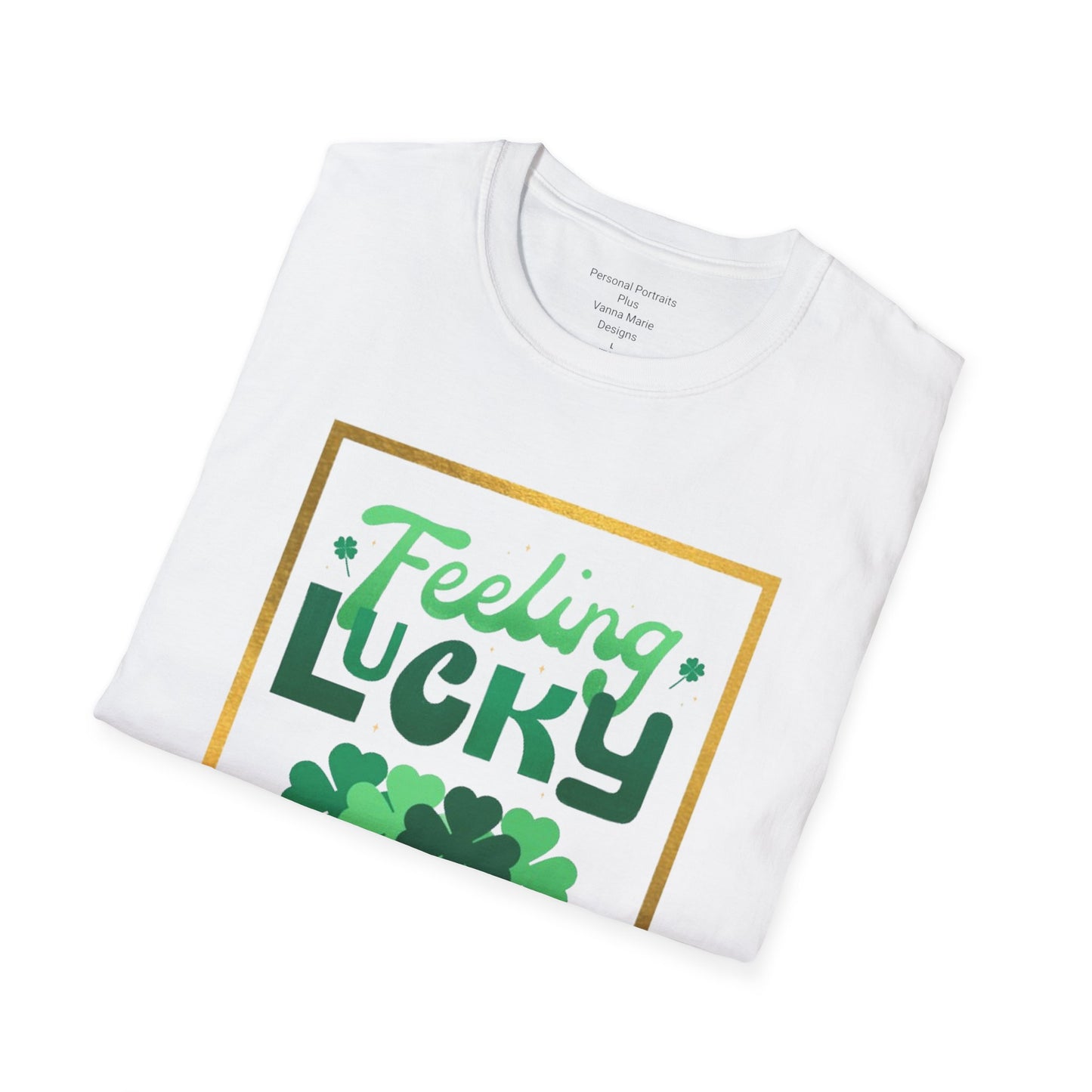 Unisex Softstyle T-Shirt/Feeling Lucky/St. Patrick's Day