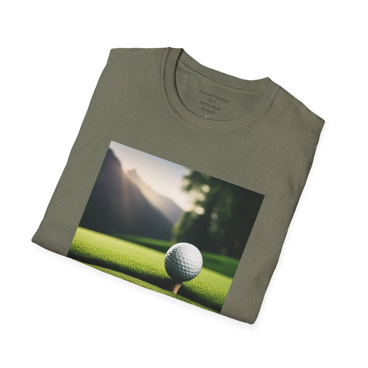 Unisex Softstyle T-Shirt/  Eat, Sleep, Golf