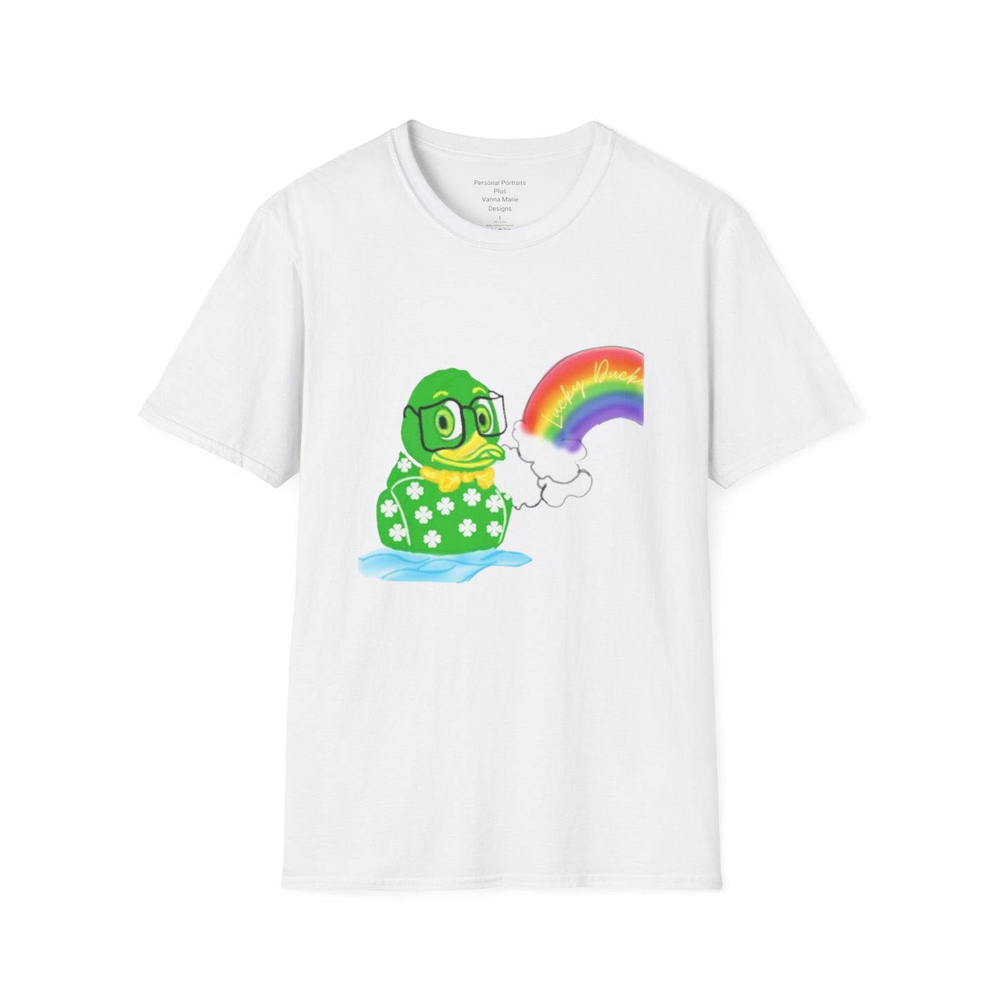 Unisex Softstyle T-Shirt/ Lucky Duck