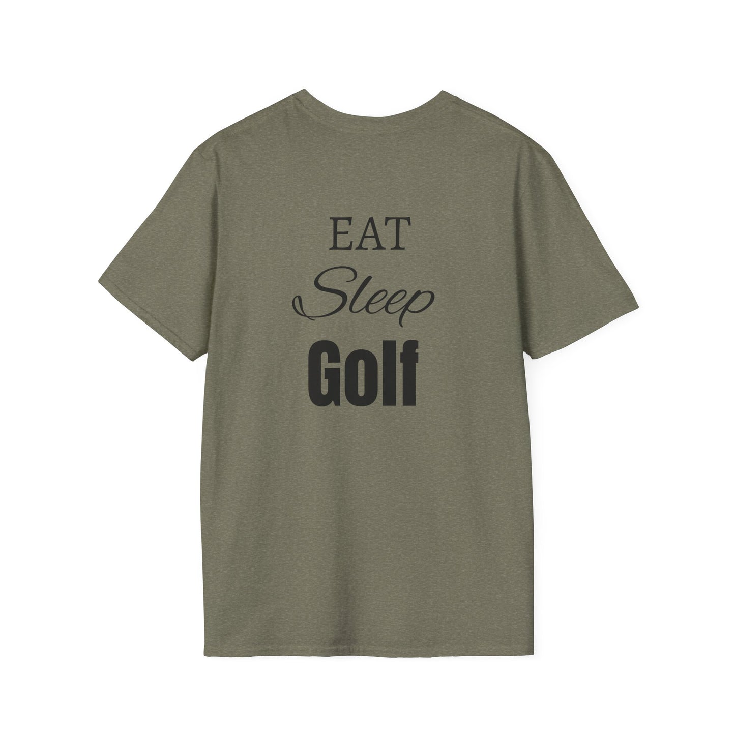 Unisex Softstyle T-Shirt/  Eat, Sleep, Golf