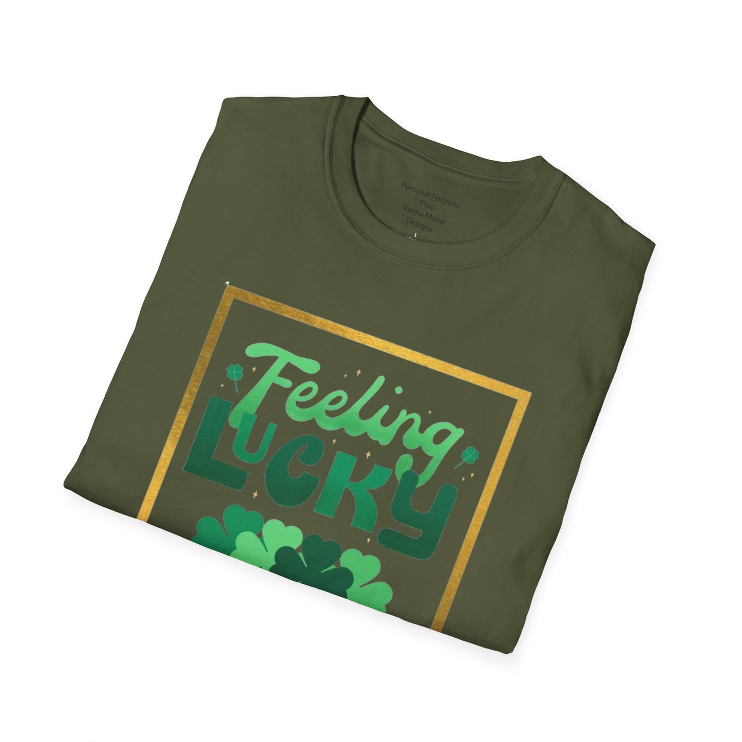 Unisex Softstyle T-Shirt/Feeling Lucky/St. Patrick's Day