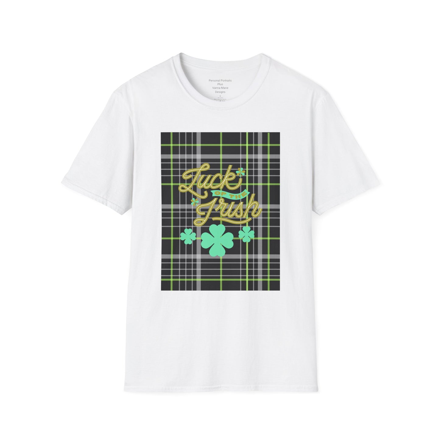 Unisex Softstyle T-Shirt/ Luck of the Irish/St Patrick's Day